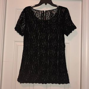 Express lace top